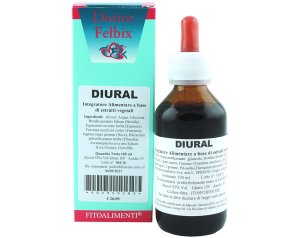 Diural Fitoalim gocce 100 ml - integratore drenante fitoalimentare
