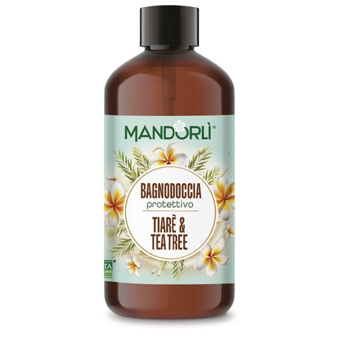 Mandorli Bagnodoccia Tiare Tea detergente corpo delicato idratante e profumato al fiore di tiare e tè Mandorli Bagnodoccia Tiare Tea detergente corpo delicato idratante e profumato al fiore di tiare e tè