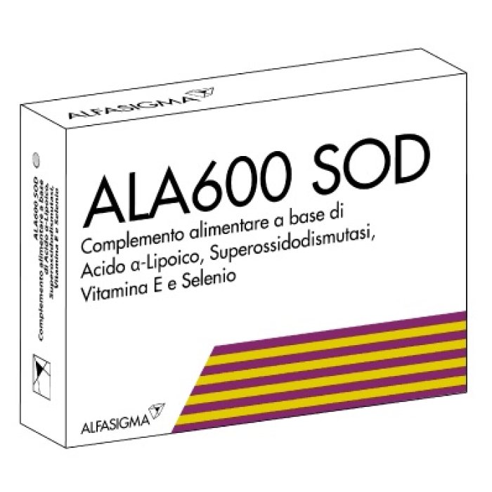 Alfasigma Ala600 SOD Integratore Alimentare 20 Compresse