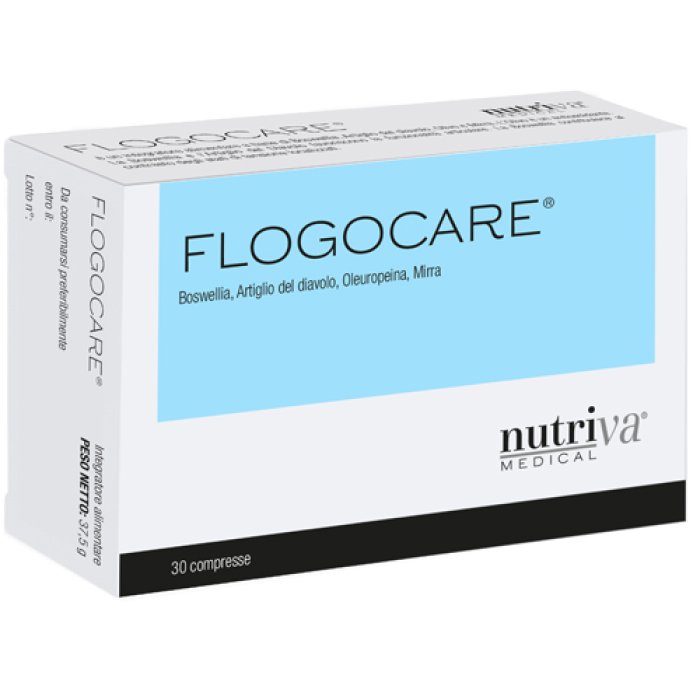 Flogocare 30 Compresse Integratore Antinfiammatorio Naturale per Dolori Articolari e Muscolari