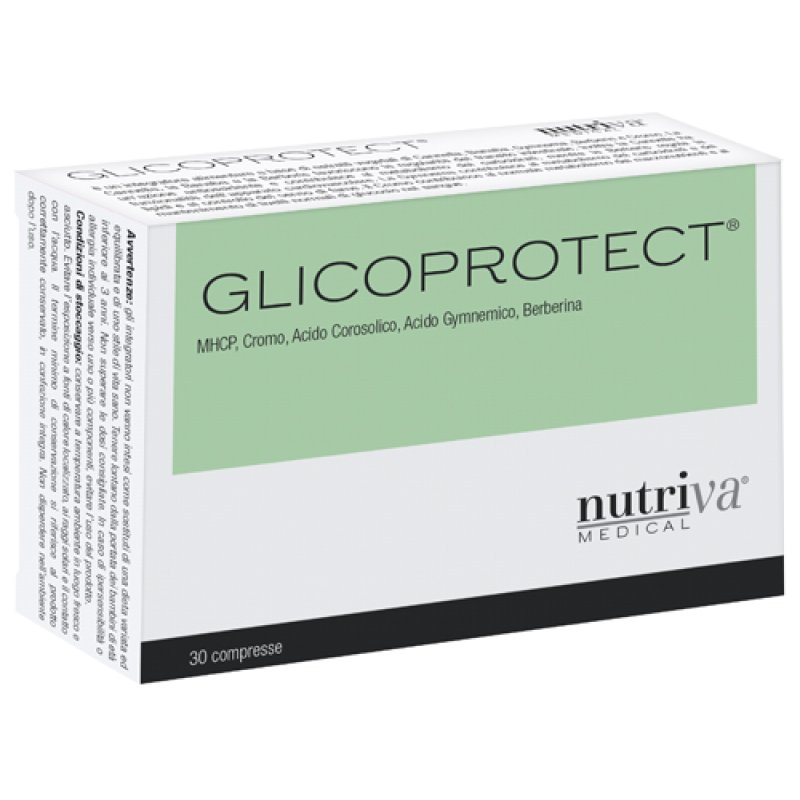 Glicoprotect Integratore per il Controllo della Glicemia 30 Compresse