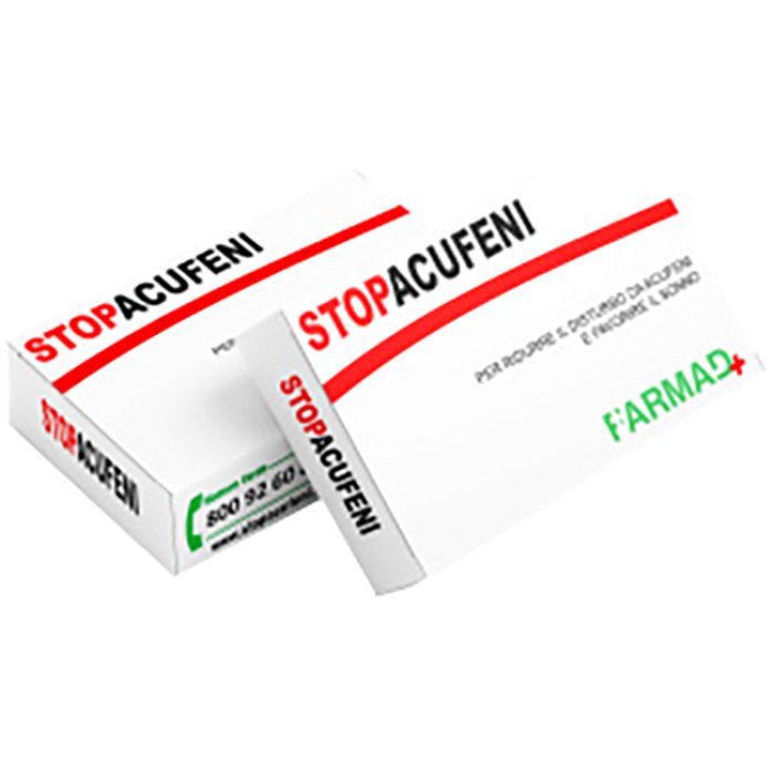 Stop Acufeni Integratore 30 Compresse &ndash; Supporto Specifico per Ridurre Ronzii e Fischi alle Orecchie