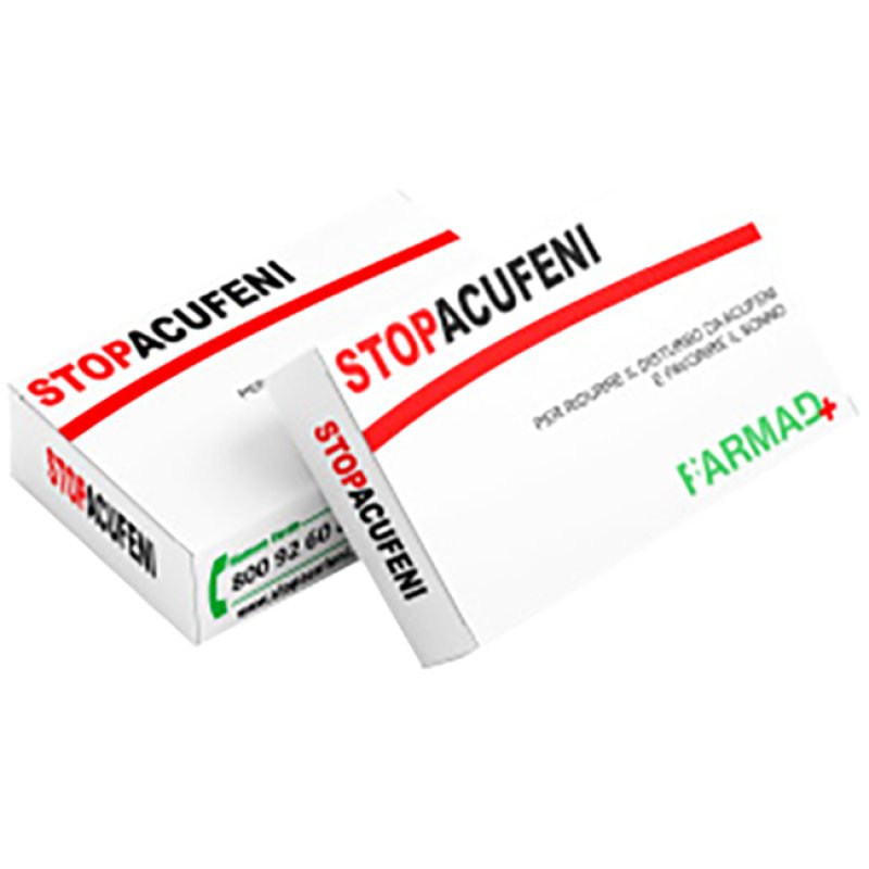 Stop Acufeni Integratore 30 Compresse &ndash; Supporto Specifico per Ridurre Ronzii e Fischi alle Orecchie
