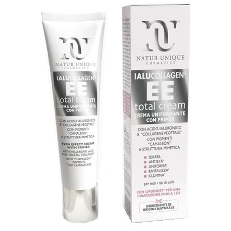 Ialucollagen Total Cream Crema Viso Antiage Idratante Ristrutturante per Tutti i Tipi di Pelle Ialucollagen Total Cream Crema Viso Antiage Idratante Ristrutturante per Tutti i Tipi di Pelle