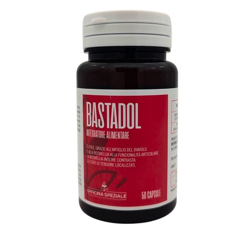Bastadol 50 capsule - integratore con estratti vegetali per dolori articolari e muscolari Bastadol 50 capsule - integratore con estratti vegetali per dolori articolari e muscolari