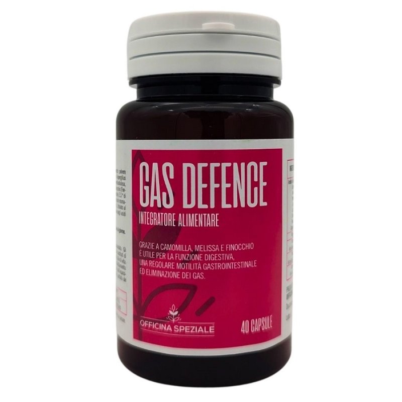 Gas Defence 40 capsule - integratore contro gonfiore addominale e gas intestinali