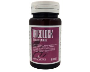 Tricolock 60 capsule - integratore per capelli con biotina, zinco e aminoacidi solforati