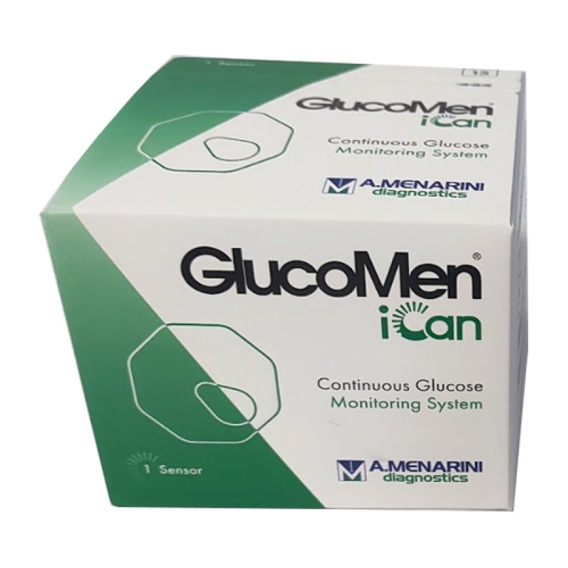 GlucoMen iCan sistema monitoraggio continuo glucosio con sensore e trasmettitore GlucoMen iCan sistema monitoraggio continuo glucosio con sensore e trasmettitore