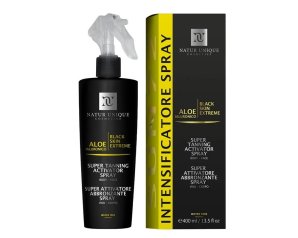 Natur Unique Aloe Ialuronico - Black Skin Extreme Attivatore Abbronzatura 400 ml