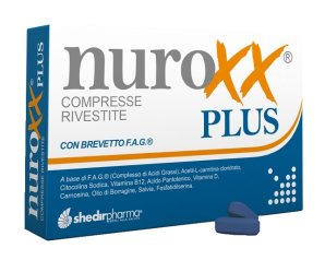 NuroXX Plus 28 compresse - Integratore alimentare per il benessere mentale e fisico