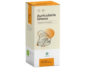 Gheos Auricularia Integratore Alimentare a Base di Fungo Auricularia 90 Capsule