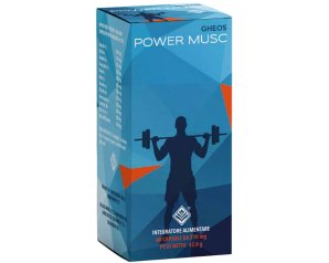 GHEOS POWER MUSC 60 Cps 750mg