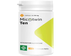 Micotwin Ten Gheos 60 Capsule Integratore Alimentare a Base di Funghi Medicinali per il Supporto delle Difese Immunitarie