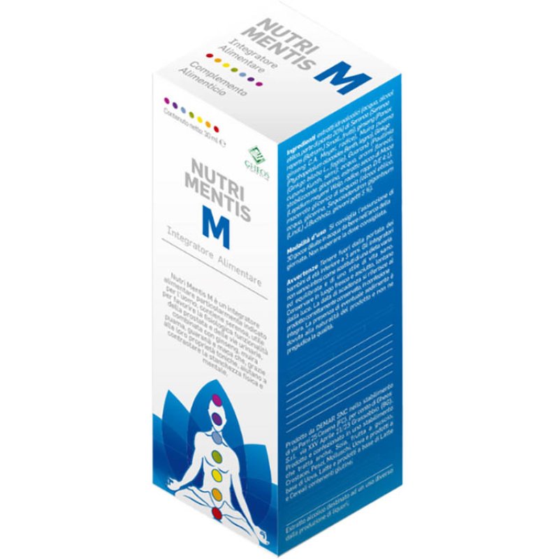 Nutri Mentis M Gocce 30 ml Integratore Naturale per Memoria, Concentrazione e Benessere Mentale ad Azione Flash Nutri Mentis M Gocce 30 ml Integratore Naturale per Memoria, Concentrazione e Benessere Mentale ad Azione Flash