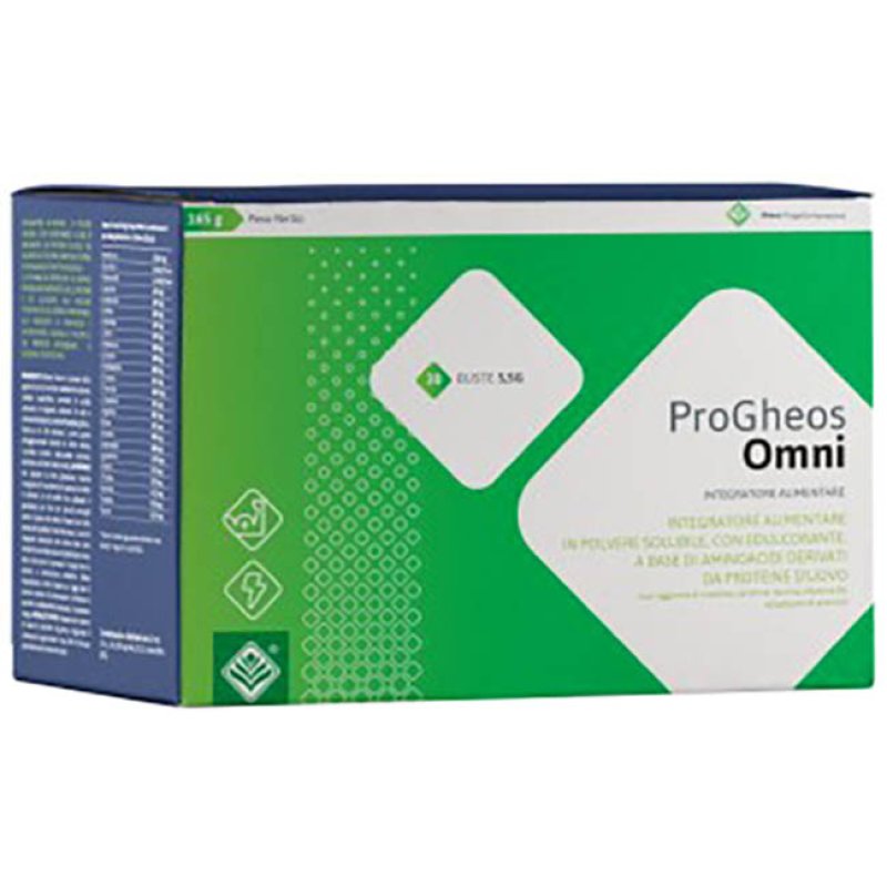 Gheos Pro Omni Integratore Alimentare 30 Bustine da 5,5 g con Fermenti Lattici Probiotici e Prebiotici per Equilibrio della Flora Intestinale