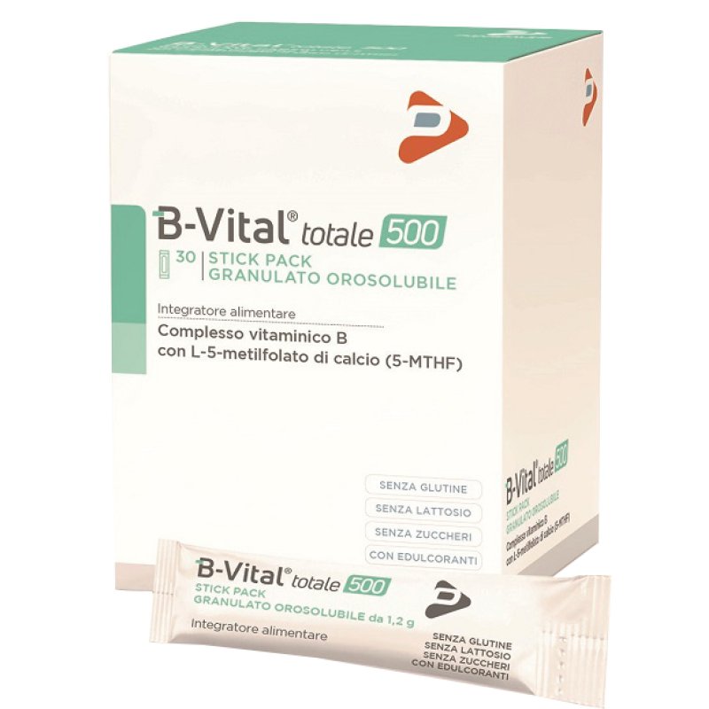 Integratore Alimentare B Vital Totale 500 30 Stick Orale Multivitaminico e Multiminerale per Energia e Benessere Quotidiano Integratore Alimentare B Vital Totale 500 30 Stick Orale Multivitaminico e Multiminerale per Energia e Benessere Quotidiano