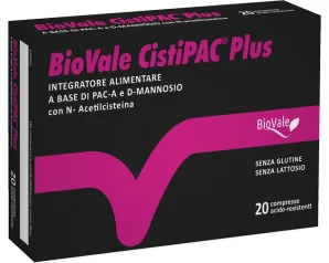 BIOVALE CISTIPAC PLUS 20CPR