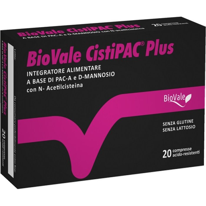 Biovale Cistipac Plus Compresse  20  Compresse - integratore alimentare