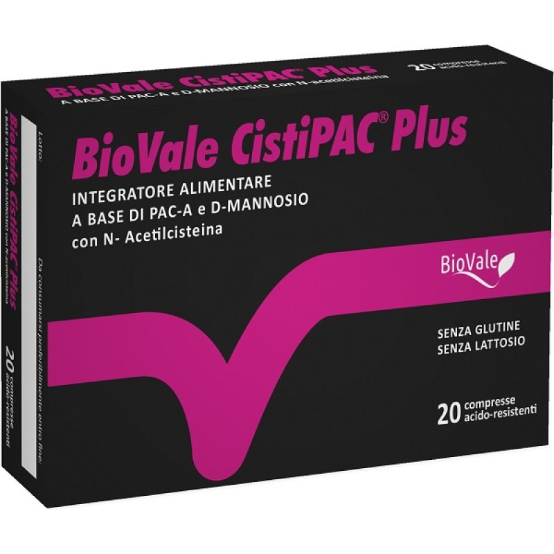 Biovale Cistipac Plus Compresse  20  Compresse - integratore alimentare