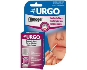 Urgo Herpes Labiale Trattamento Filmogel 3 Millilitri per Vescicole e Bruciore