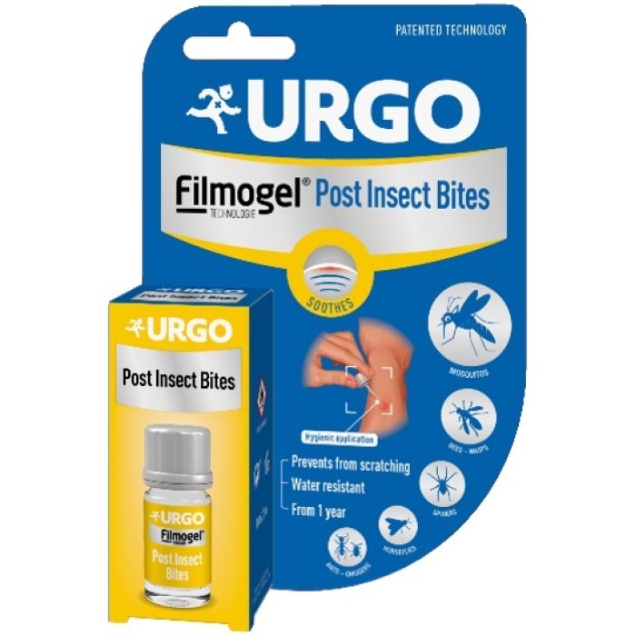 Urgo Punture Insetti Roll On 3,25 Millilitri Trattamento Lenitivo Immediato per Prurito e Rossore