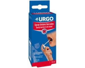 Urgo Afte e lesioni bocca spray 15 ml - spray lenitivo per afte e piccole ulcere orali