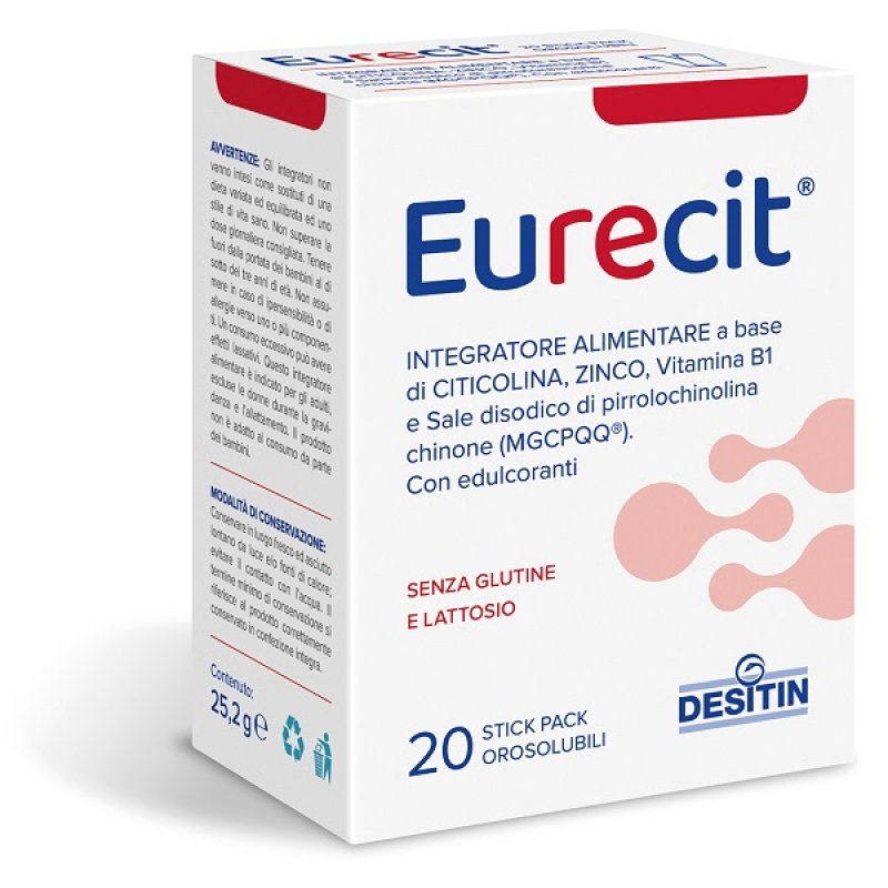 EURECIT 20 Stick Pack Orosol.
