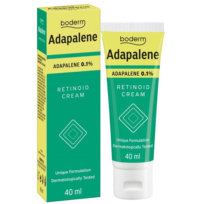 Adapalene 0,1% crema 40 ml - trattamento topico per acne lieve e moderata Adapalene 0,1% crema 40 ml - trattamento topico per acne lieve e moderata
