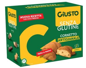 Giusto senza glutine Cornetto Classico 2x80 g - cornetti senza glutine per colazione