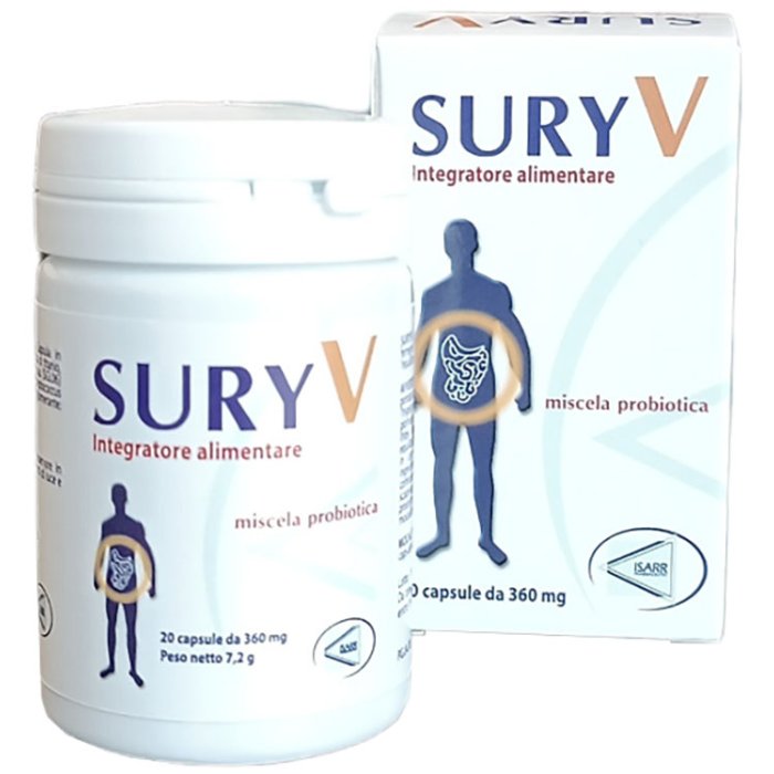 Suryv 20 Capsule ISARR Integratore Alimentare per il Benessere Generale dell&rsquo;Organismo
