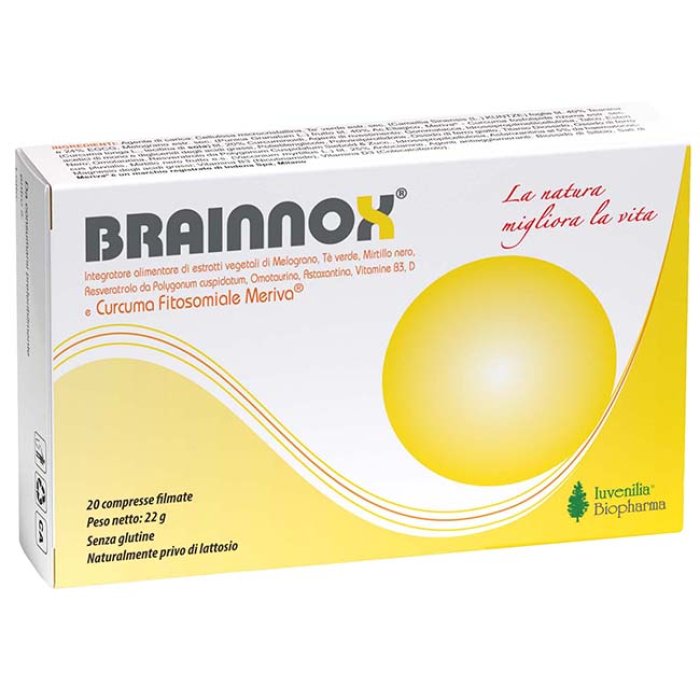 Brainnox 20 Compresse – Supporto Cognitivo integratore alimentare Brainnox 20 Compresse – Supporto Cognitivo integratore alimentare