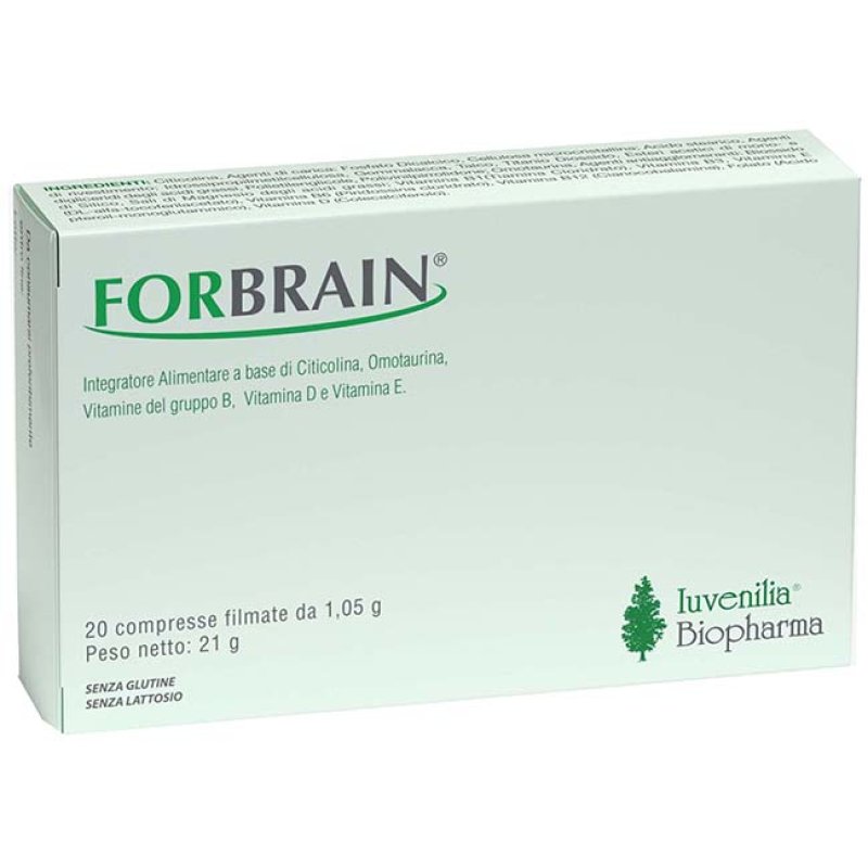 Forbrain Integratore per Memoria Attenzione e Funzioni Cognitive 20 Compresse