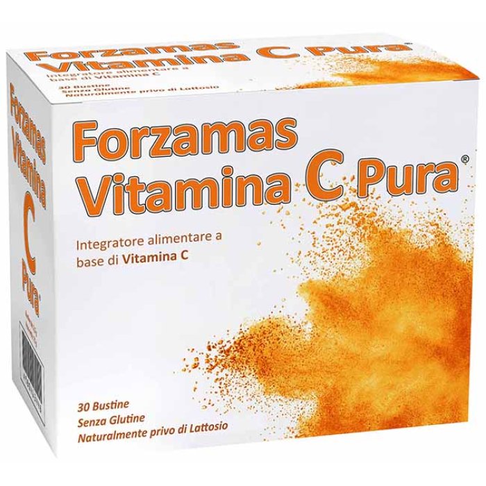 Forzamas Vitamina C Pura Integratore Alimentare 30 Bustine Forzamas Vitamina C Pura Integratore Alimentare 30 Bustine