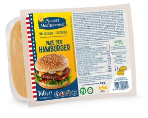 PIACERI MED.Pane Hamb.140g