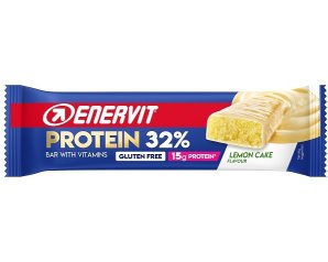 ENERVIT SPORT PROT BAR 32% LEM