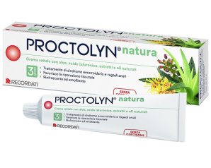 Proctolyn Natura crema rettale 30 ml con aloe e acido ialuronico per emorroidi e ragadi