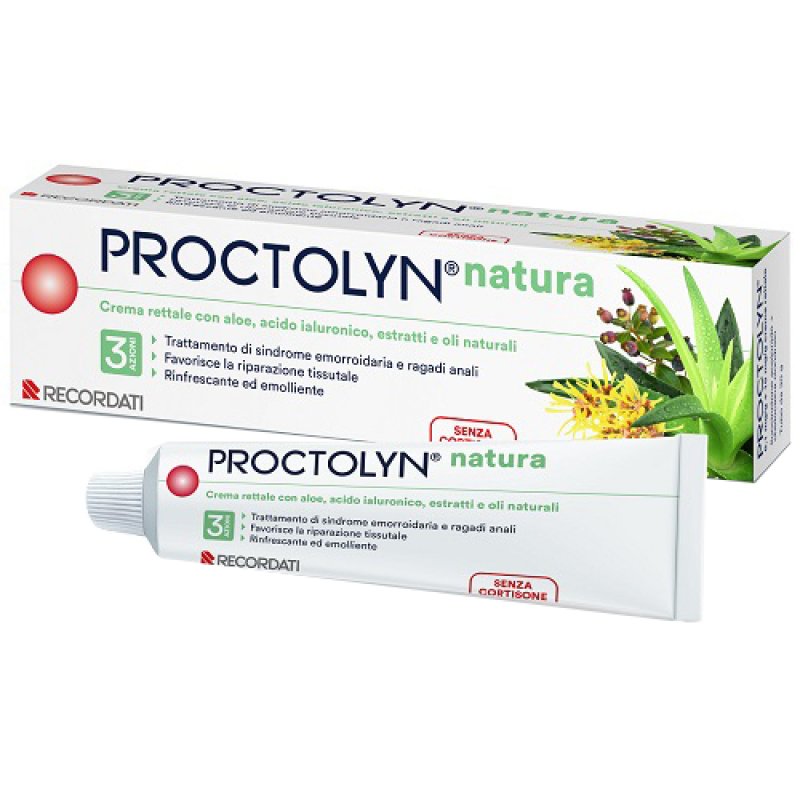 Proctolyn Natura crema rettale 30 ml con aloe e acido ialuronico per emorroidi e ragadi Proctolyn Natura crema rettale 30 ml con aloe e acido ialuronico per emorroidi e ragadi