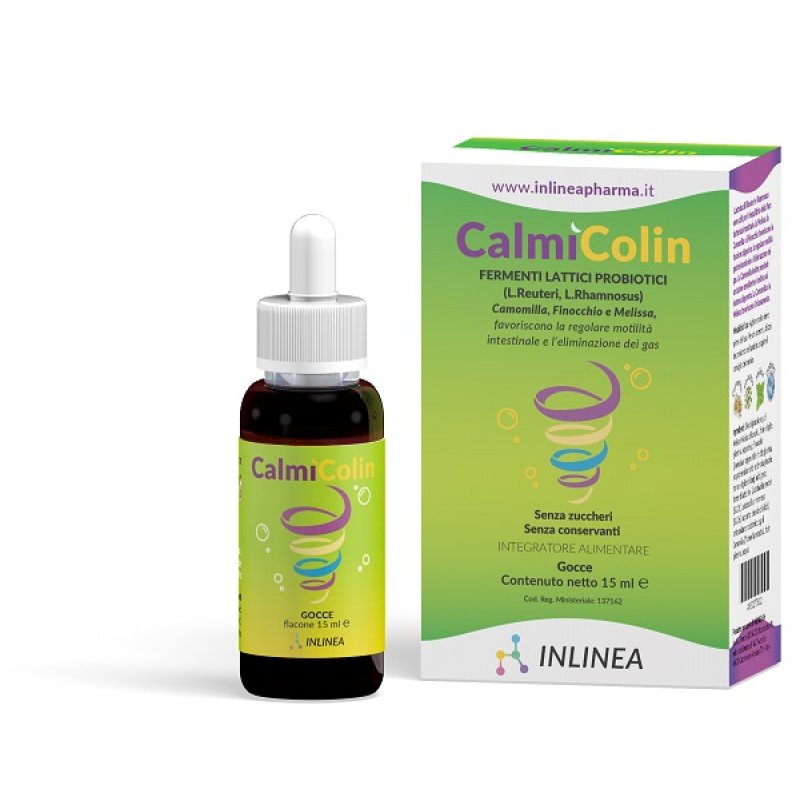 Calmicolin Gocce Orali 15 Millilitri &ndash; Integratore per Coliche Addominali e Benessere Intestinale di Neonati e Bambini Colin