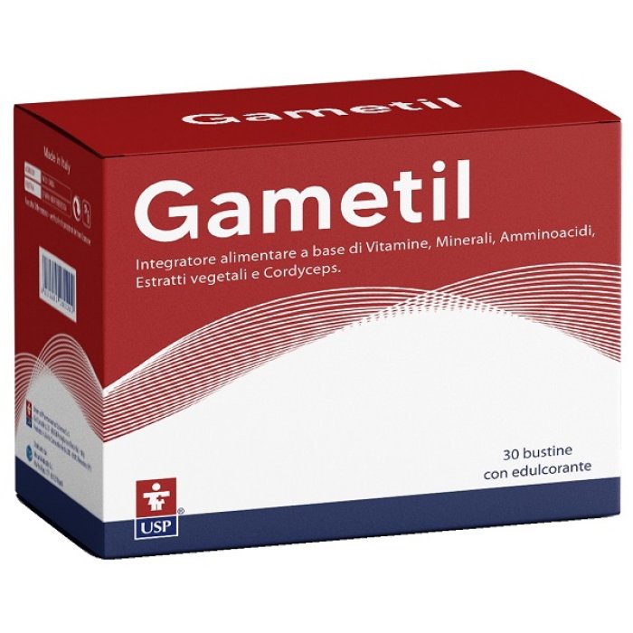 Gametil Integratore Fertilit&agrave; Maschile 30 Buste Supporto alla Funzione Riproduttiva