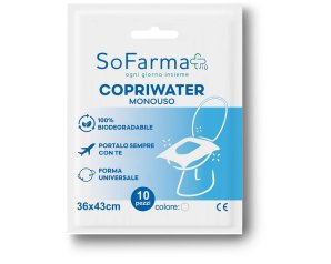 COPRIWATER MONOUSO 10PZ SF+