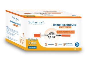 SIRINGA INSULINA 0,5ML 30PZ SF+
