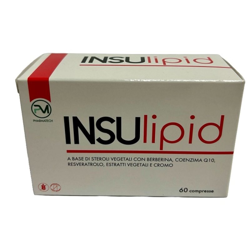 Insulipid 60 Compresse Nancy Integratore Alimentare per il Controllo di Zuccheri e Grassi nel Sangue