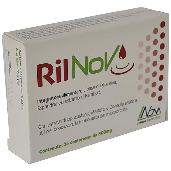 Lanova Farmaceutici Rilnov 24 Compresse 800 Mg Lanova Farmaceutici Rilnov 24 Compresse 800 Mg