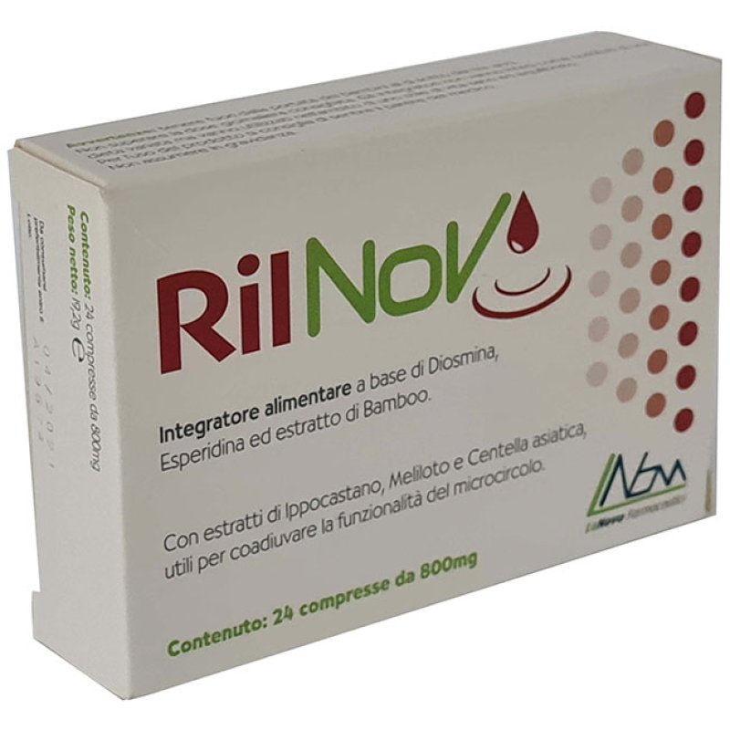 Lanova Farmaceutici Rilnov 24 Compresse 800 Mg
