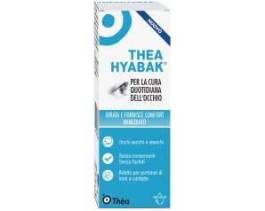 Thea Theahyabak Soluzione Oftalmica per Occhi Secchi e Lenti a Contatto 10 ml