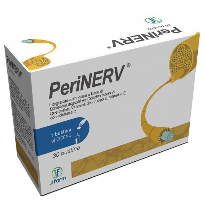 Perinerv Integratore Alimentare 30 Bustine per il Benessere del Sistema Nervoso con Vitamine del Gruppo B