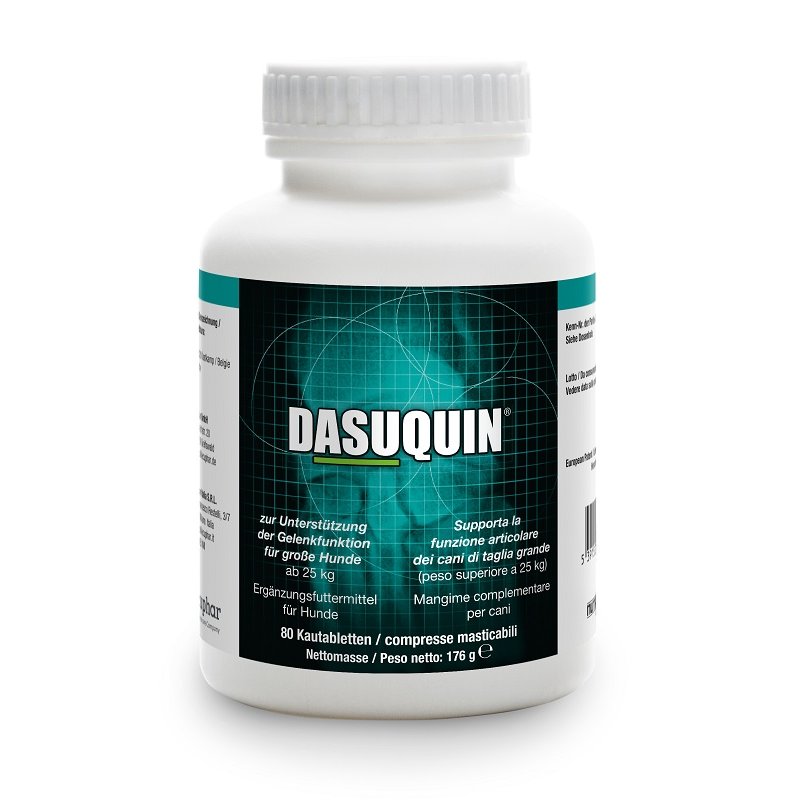 Dasuquin per Cani Taglia Grande oltre 25 kg Integratore per Articolazioni con Glucosamina e Condroitina 80 Compresse