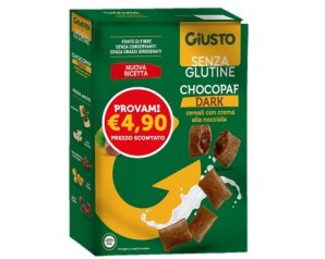 GIUSTO S/G CHOCOPAF DARK TP