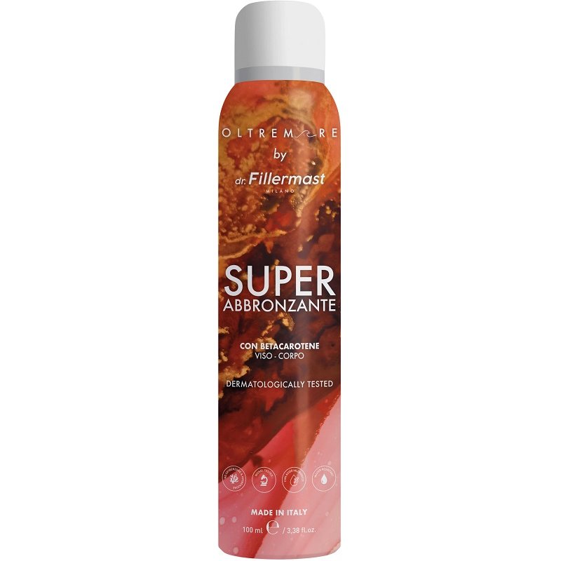 Dr. Fillermast Oltremare - Spray Superabbronzante Viso e Corpo 30 ml
