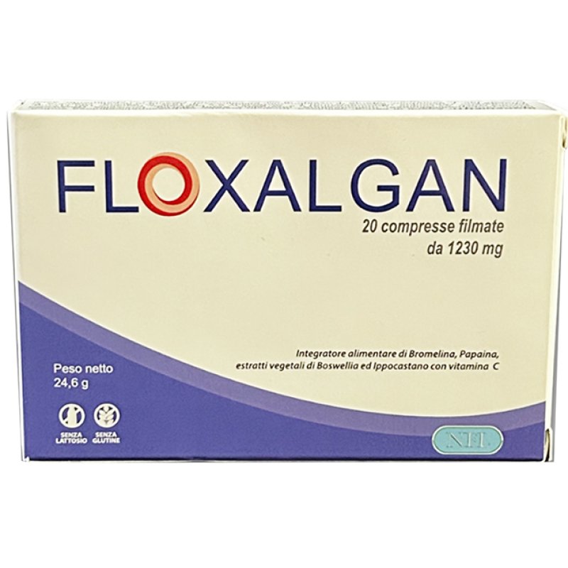 Natural Farma Lab Floxalgan 20 Compresse Rivestite Da 1,02 G Natural Farma Lab Floxalgan 20 Compresse Rivestite Da 1,02 G